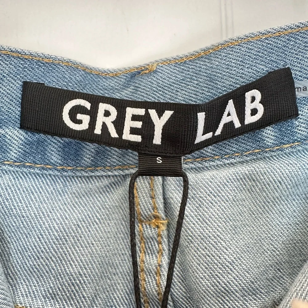 GREY LAB Light Blue Denim Skirt - Picture 5 of 8